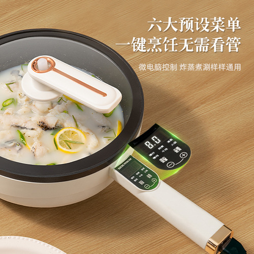 Household Rice Cooker Electric Frying Pan Steamer Combination Multifunctional Wok Smart Mini Electric Cooker Wholesale Customization