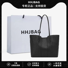 小众韩版真皮女包热销百搭时尚牛皮编织手提腋下简约大容量托特包