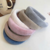 Plush Hair hoop Autumn and winter lovely Wash one's face Retro French Head hoop children Card issuance Maomao Hair Cave wholesale