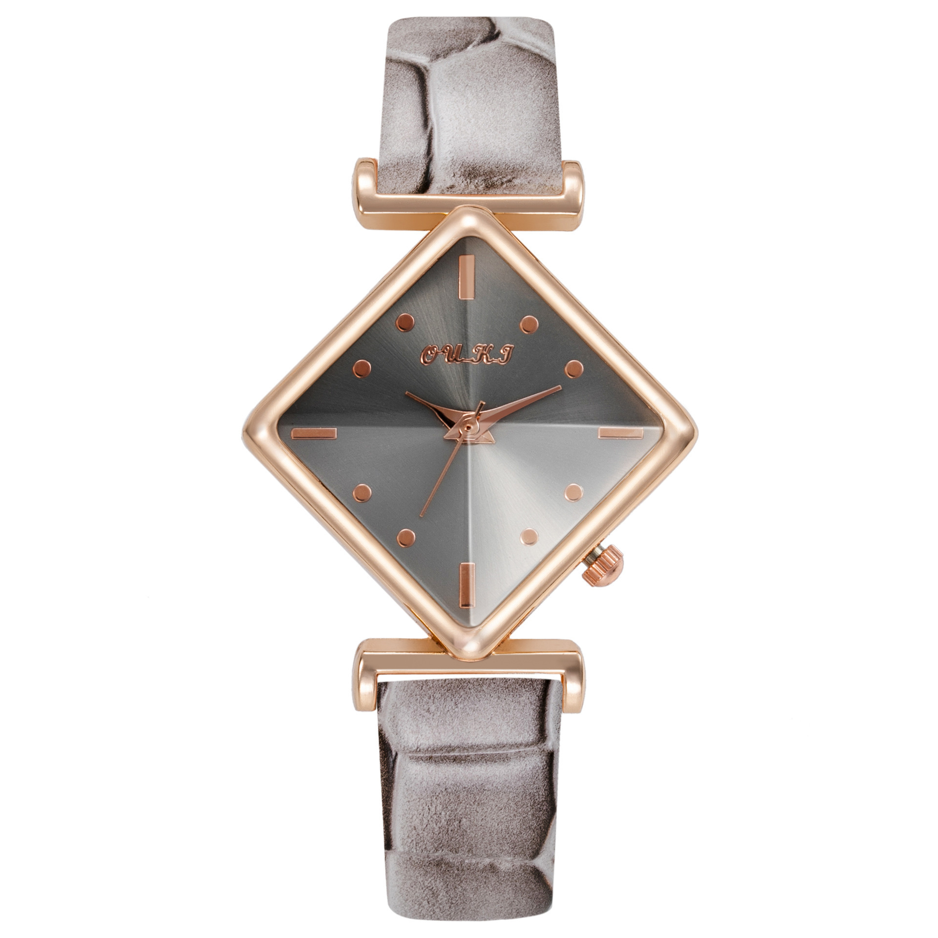 Temperamento reloj verano vidrio nicho estudiante ocio terrón de azúcar nuevo año en forma de diamante reloj de cuarzo para mujer 2022 reloj para mujer