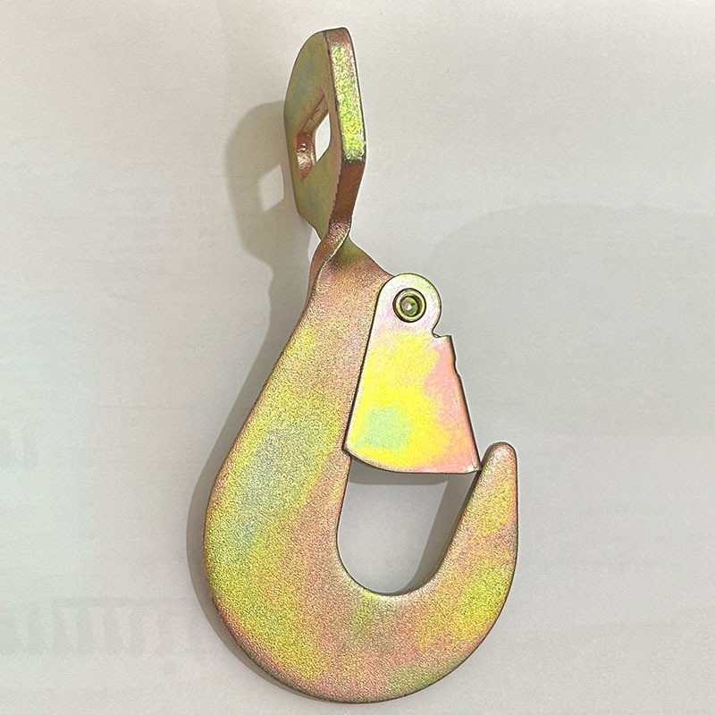 捆绑带钩子钮转钩货物紧绳器挂钩E字扣日字扣三角环D形环单丁钩