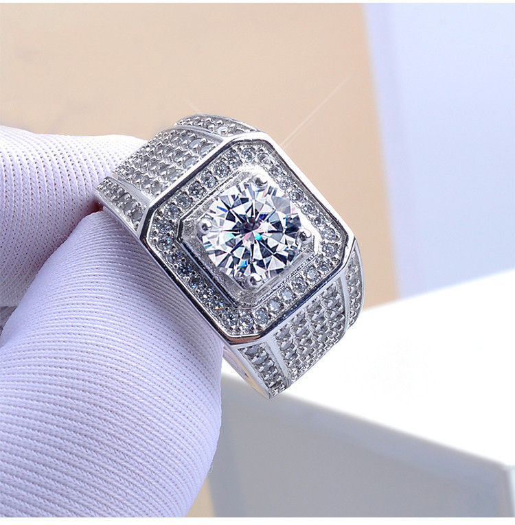 Full Diamond Ring [White Gold]]