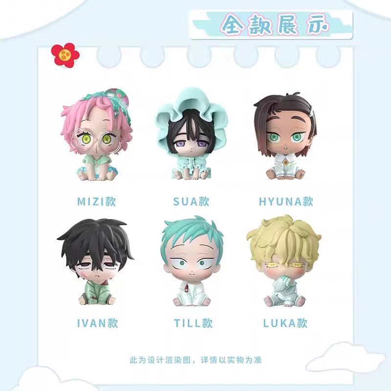 官方正版-异形舞台周边机械键帽-宝宝系列盲盒公仔晴天娃娃手办礼|undefined
