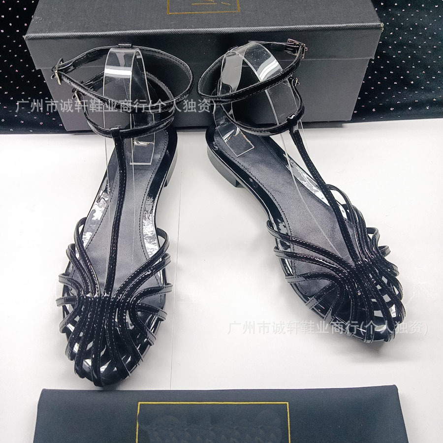 Large Size Alev* Hollow-Out Flat Sandals 26 Spring/Summer Europea