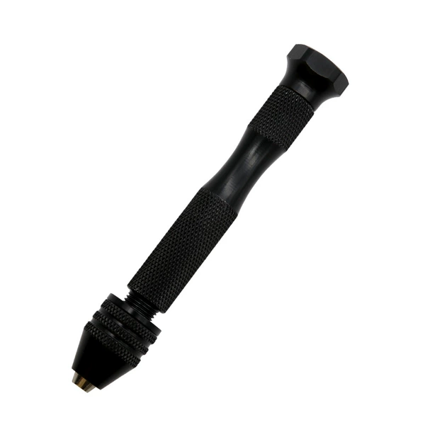 Black single -handed hand -twisted drill (no drill)