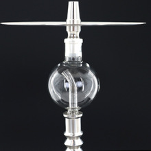 阿拉伯水烟配件 大容量玻璃头集烟器hookah Molasses Catcher
