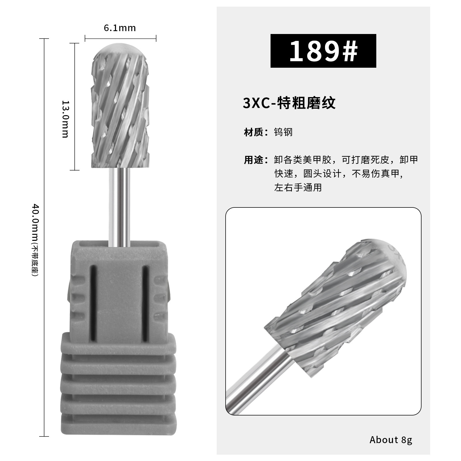 189 # Pro Cabeza cilíndrica - 3XC