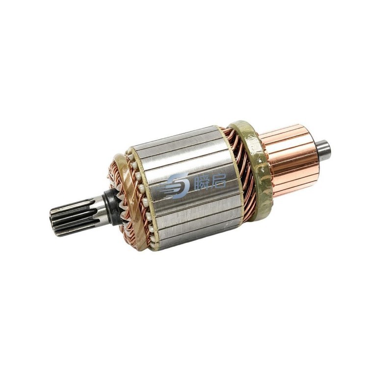 Pure copper six-cylinder Yuchai starter motor rotor