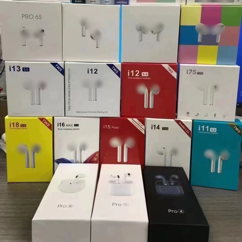 Huaqiangbei i12 Bluetooth ヘッドセット i9s i11 i13 i14 i15 i16 i18tws ワイヤレス スポーツ ヘッドセット|undefined