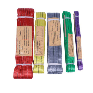 Double Layer Flat Lifting Belt Industrial Crane Lifting Sling