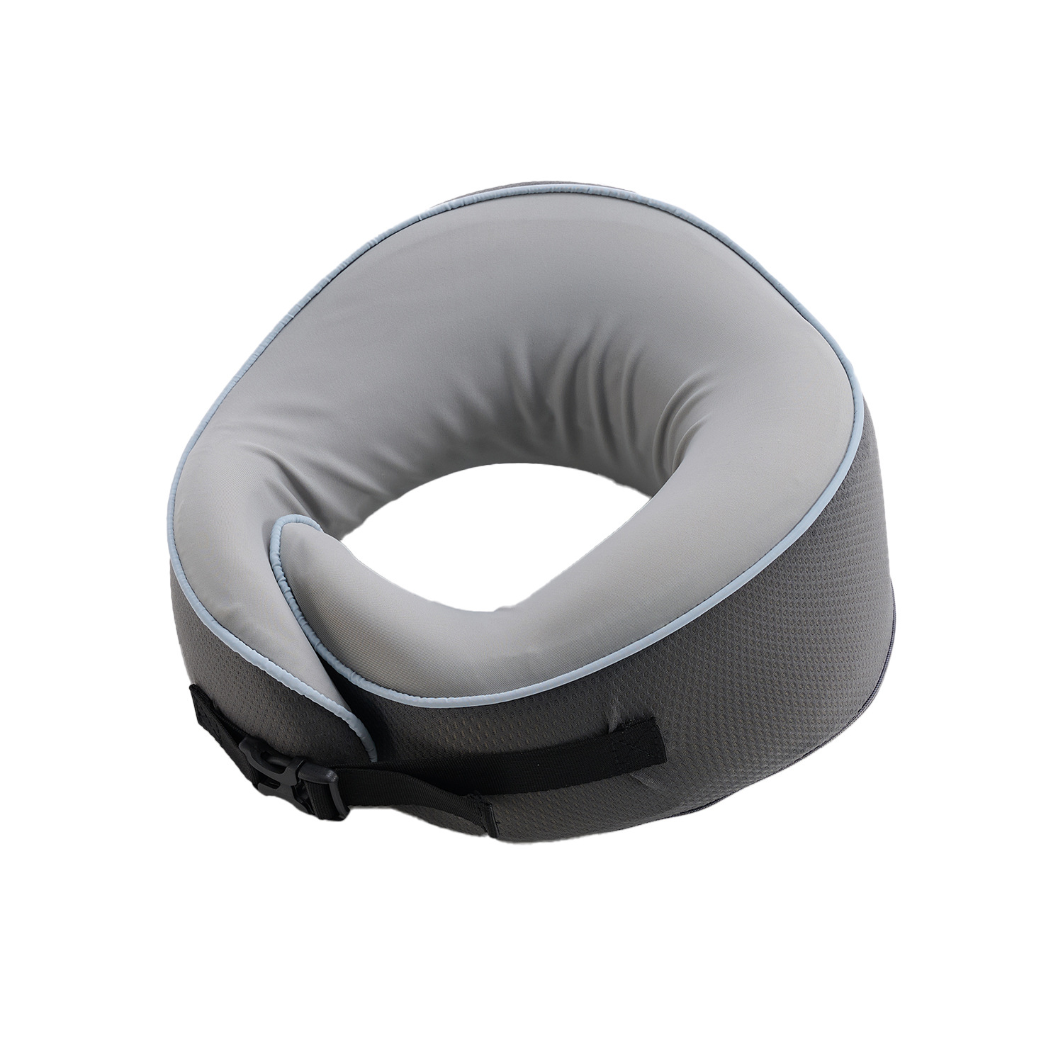 Nuevo juego de almohada para el cuello de espuma viscoelástica transfronteriza espacio de rebote lento en forma de U almohada de viaje en avión almohada para el cuello regalo