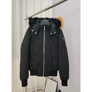 02# Moose Down Jacket Hooded Fox Fur Collar Men's 3q