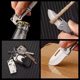 Yangjiang D2 Folding Knife Stainless Steel Mini Knife Small Steel Cannon Unpacking Express Portable Keychain Art Knife