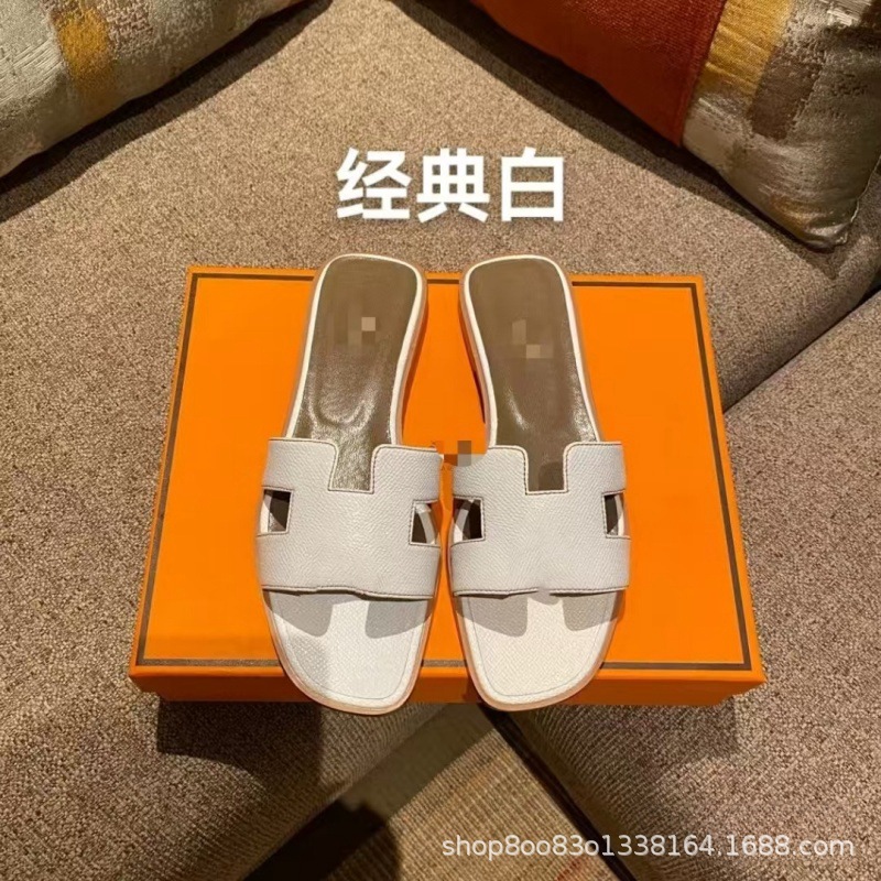 Comercio exterior H zapatillas de alta versión de Guangzhou zapatillas de piso plano para mujeres zapatillas fabricantes de venta