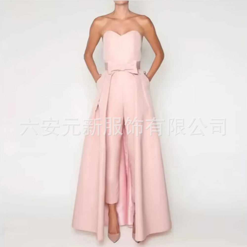 Amazon AliExpress nuevo tubo de las mujeres Top desmontable falda banquete bola vestido mono vestido