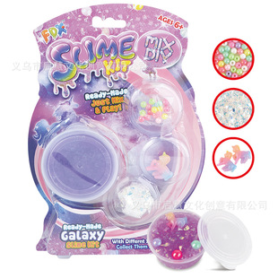 slime���}ɳƤ�z ���ǫF���}ʷ�Rķˮ���� DIY�M��ɳƤ�z�W�˘�׼