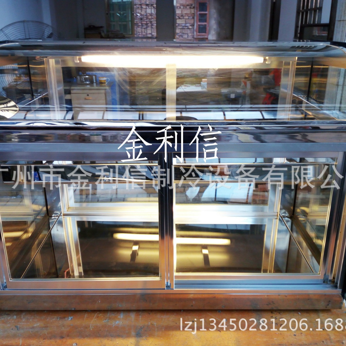 恒温食品陈列柜熟食快餐保温箱桌上型前后开门食品保温柜