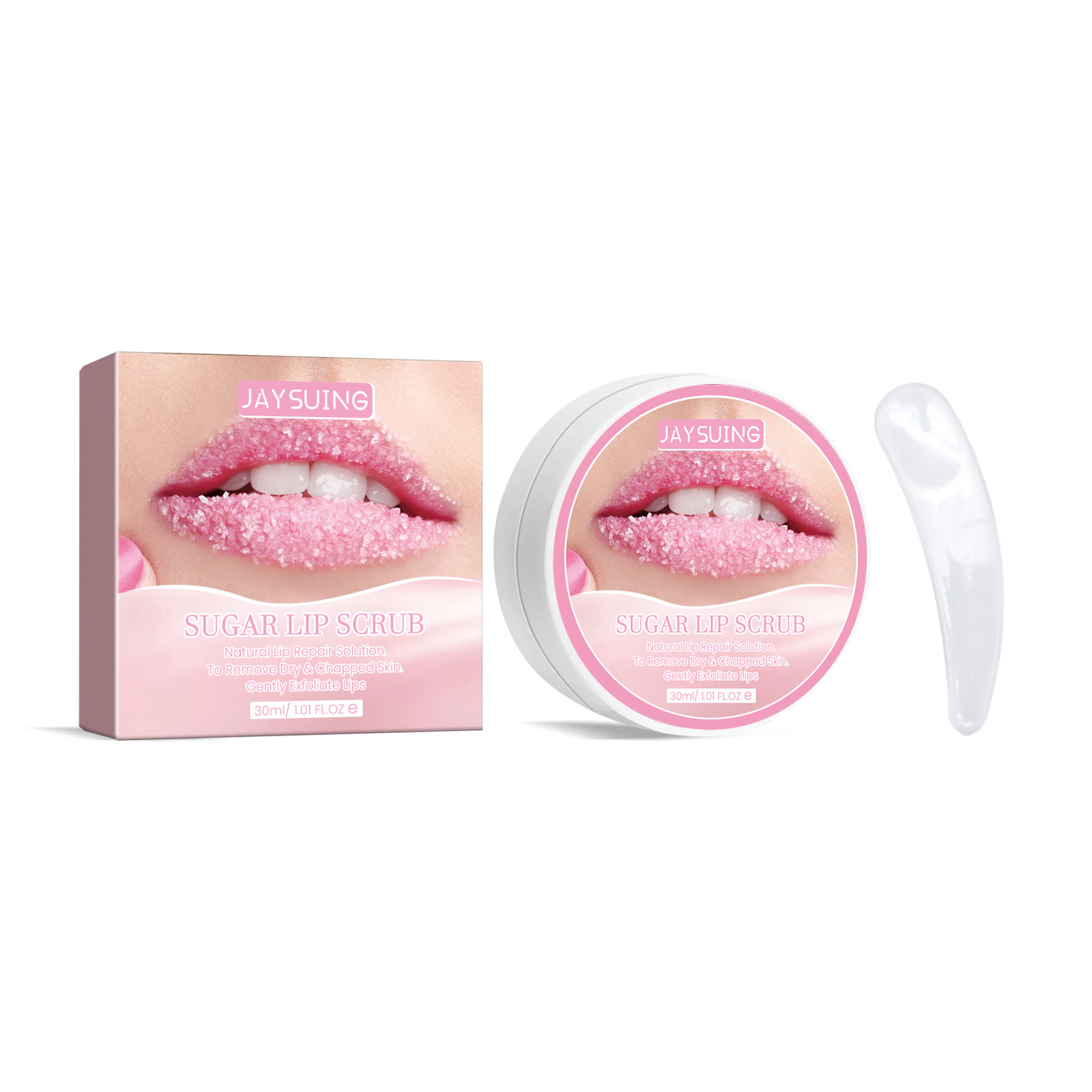 Jaysuing exfoliating scrub to lighten lines, remove dead skin, and moisturize lip mask for moisturizing care_voghion.com