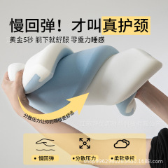 ホテルの記憶枕の双芯枕は頚椎を保護して睡眠を助けます。