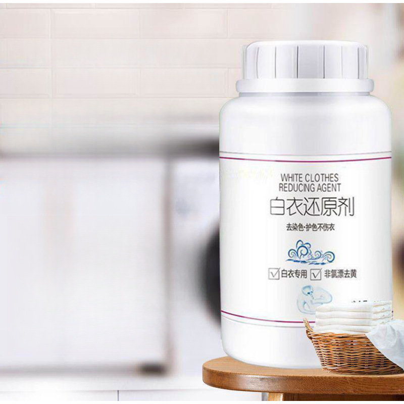 White Clothes Color Bleach Remover and Restorer to Restore White Clothes Stained by Bleaching and Remove Color Stains