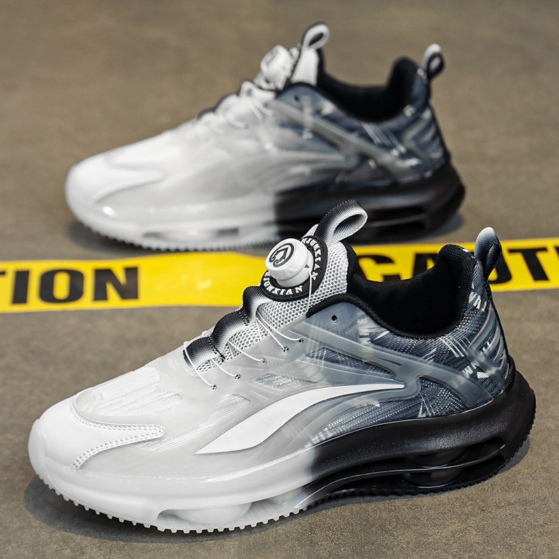 Zapatos de hombre de éxito en línea 2025 nuevos zapatos deportivos juveniles de otoño para correr casuales aumentados con suela gruesa zapatos de moda