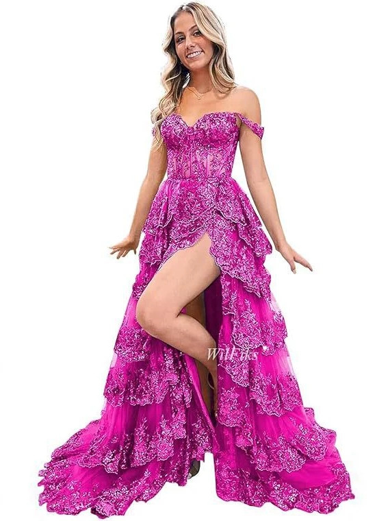 2026 al por mayor amazon nuevo vestido de noche floral vestido de lentejas largo vestido de vestido sexy europeo y americano