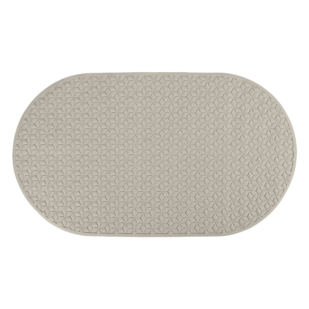 68X38TPE ventosa almohadilla de baño de baño de color sólido Mercedes-Benz almohadilla de baño de baño se puede personalizar