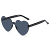 Brand sunglasses heart-shaped, cute glasses suitable for photo sessions, internet celebrity, European style