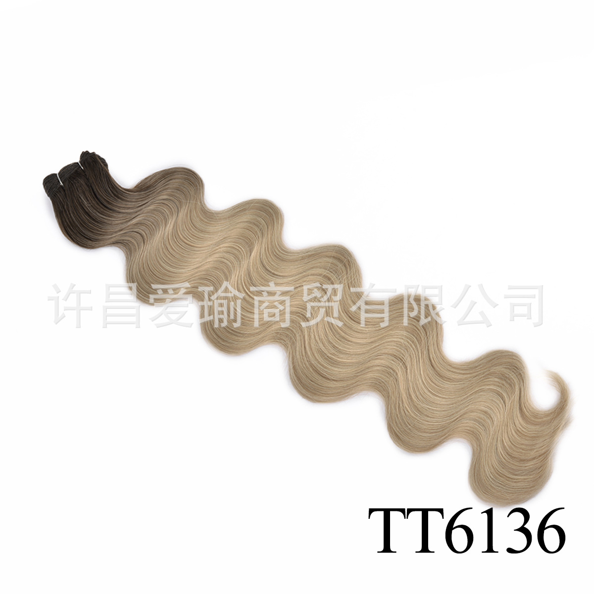 Perucas de seda de alta temperatura importadas, cortinas de cabello de fibra sintética, cortinas de cabello, extensiones de cabello image 18