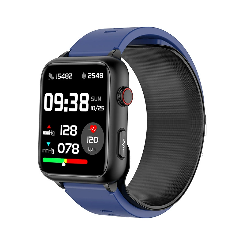 TK63 (Healthwear) Bluetooth-насос для измерения артериального давления, ЭКГ, погоды, температуры, умные часы