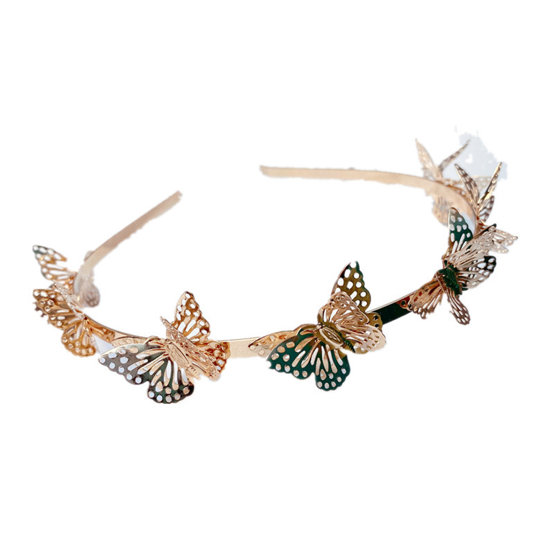 Diadema De Mariposa Hueca De Moda display picture 10