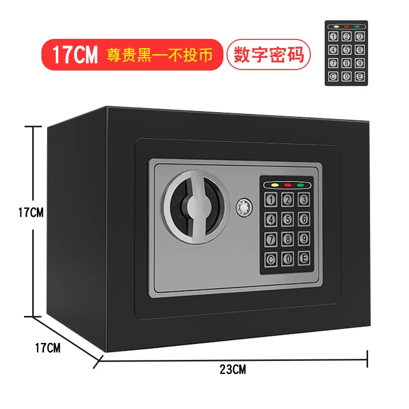 Завод напрямую большое количество может быть отличным 17E цельностальной бытовой небольшой безопасный мини-настенный электронный пароль копилка