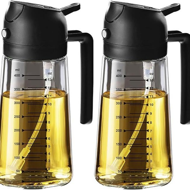 Botella de inyección de aceite de vidrio multifuncional de Amazon