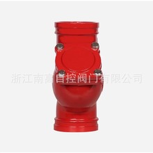 G81H-16Q消防沟槽式卡箍Y型过滤器球墨铸铁DN65 80 100