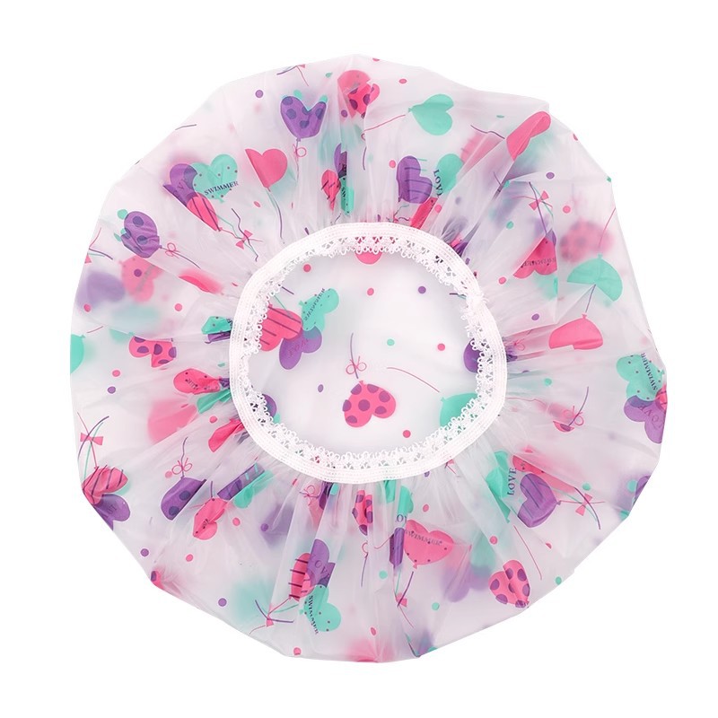 Gorro de ducha impermeable para adultos, baño de ducha para mujeres coreanas, limpieza de tareas del hogar, capucha a prueba de polvo, sombrero de cocina a prueba de aceite y humo