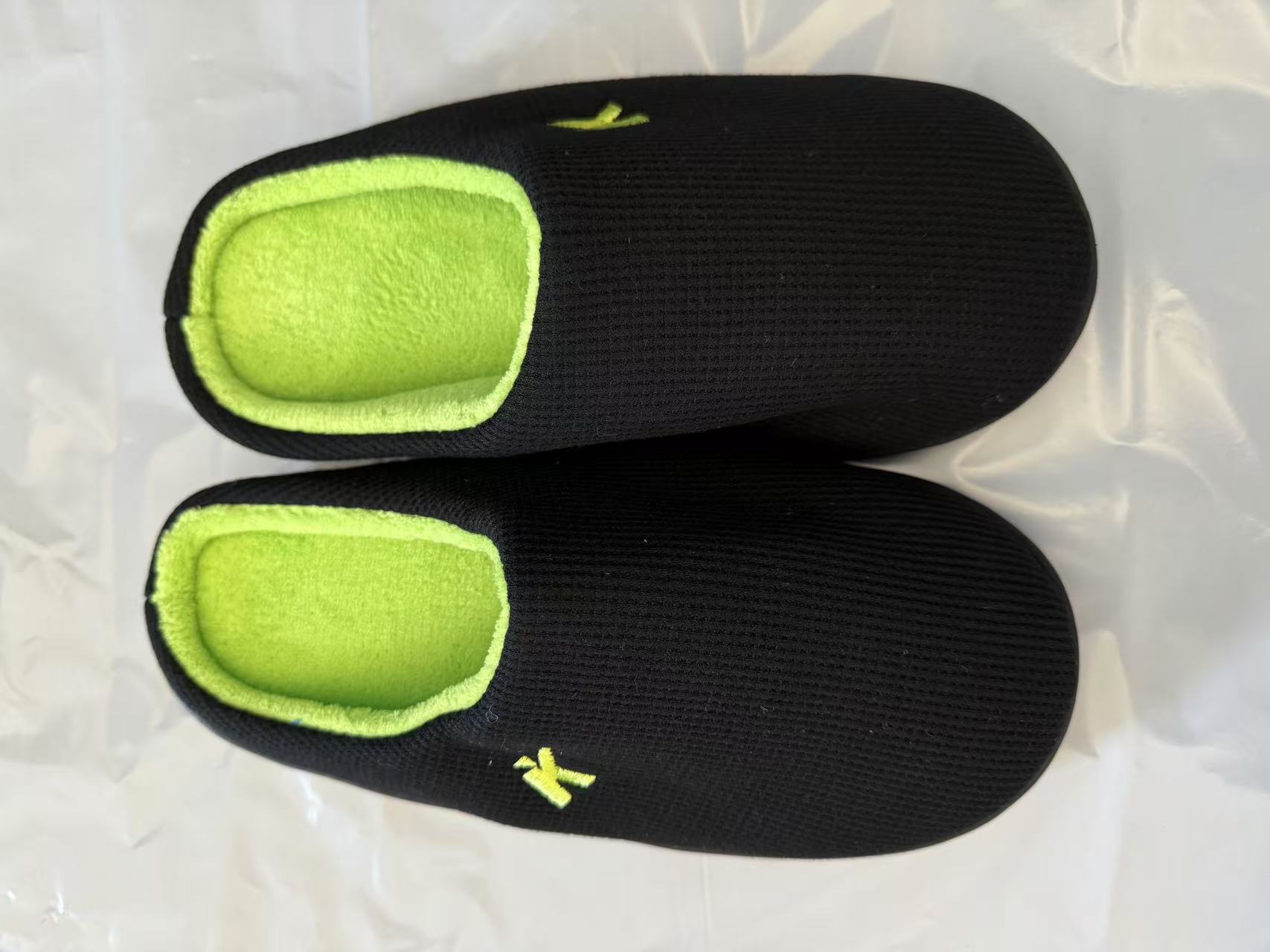 En stock fama pie BSCI gel de rebote lento gel esponja de memoria SEDEX-Zapatillas de algodón complejo resistente a pasos TPR undefined