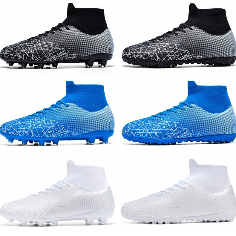 23 Летние новые трансграничные футбольные бутсы длиной до гвоздя для взрослых студентов обувь для соревнований тренировочные футбольные бутсы