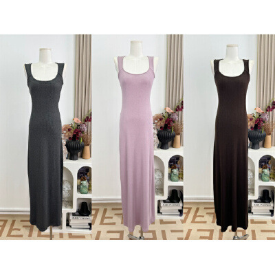 Alexmstevenm Soft Peach Pink Suspender Dress Women's Drapey Long Skirt Kardashian Skirt Solid Color Spring and Summer