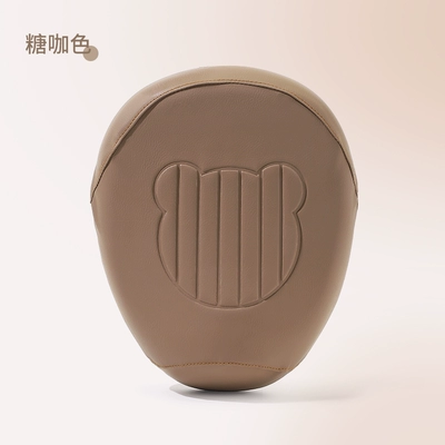 Suitable for Yadi Modern Rhine Electric car cushion - embossed-bear-front-seat-cover-candy-brown