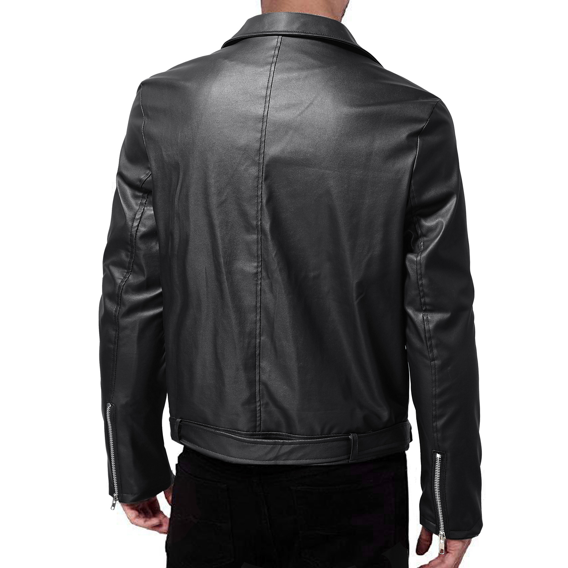 AliExpress Amazon Comercio Exterior chaqueta de cuero de los hombres 2022 transfronteriza de Primavera y Otoño nuevos hombres chaqueta de cuero chaqueta de la Juventud de la moda