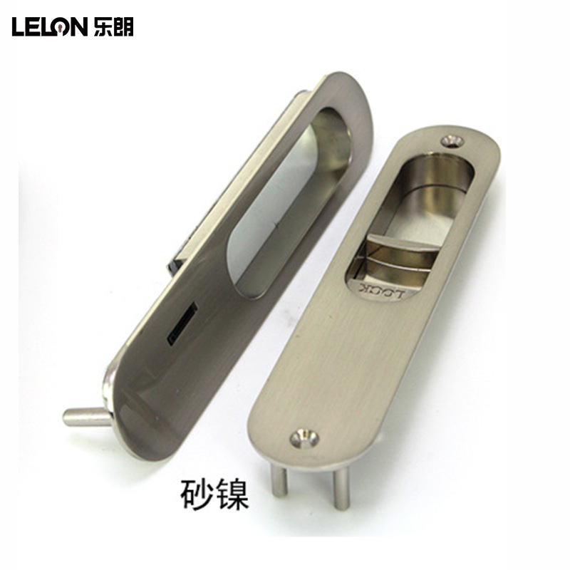 Cerradura de puerta deslizante de gancho oval personalizada aleación de zinc cerradura de puerta deslizante de baño de cocina cerradura de puerta deslizante de balcón doméstico cerradura de puerta deslizante japonesa
