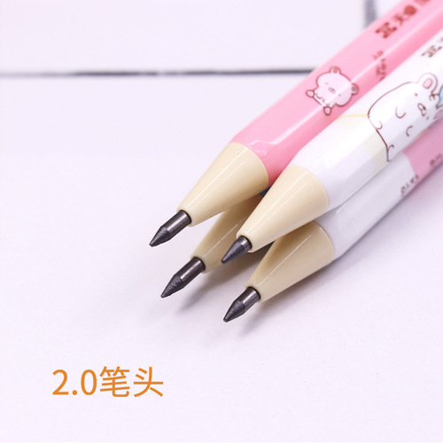 Tianzhuo 01063 Dumpling Family 2.0 Pencil Corner Wall Corner Biological Activity Pencil, Refillable Thick Lead Automatic Pen