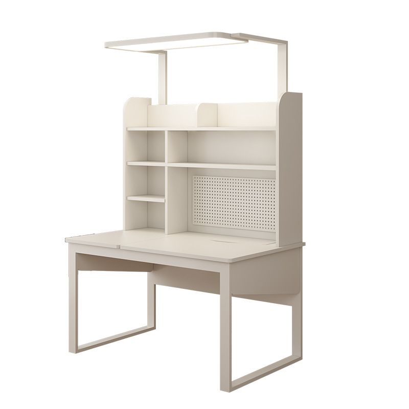 Daguanyuan Escritorio de estudio para niños Lámpara de protección ocular Hogar integrado Dormitorio elevable Combinación de oficina Escritorio de escritorio 293L