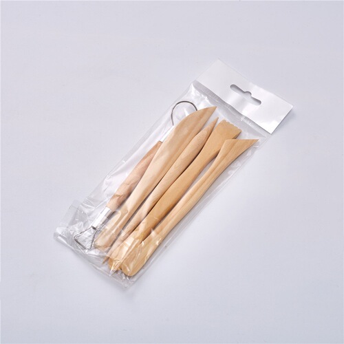 Clay sculpture eight-piece set children's handmade clay sculpture cutting tools ceramic sculpture knife art repair wooden ceramic knife