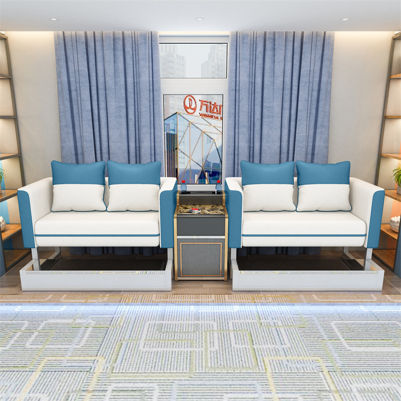 스카이블루 H-4인승 - 베이지/레이크블루