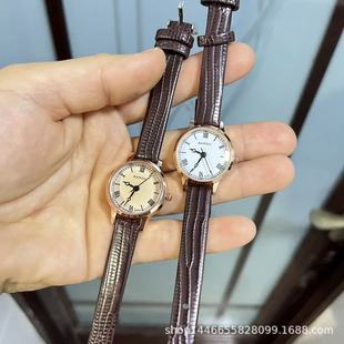 Wholesale Second-Hand Retro Small Dial Student Watch Douyin Live Broadcast Fashion Watch Dropshipping Ready-Made Best-Selling Model