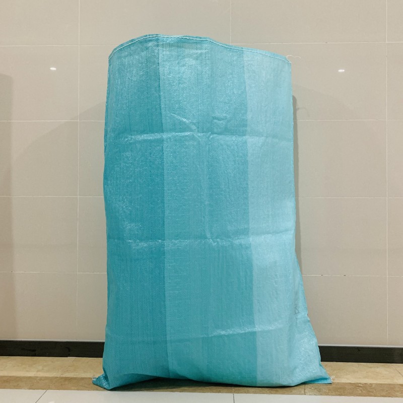 哥伦比亚PP彩色编织袋 蓝色渐变小袋 衣服包装50kg编织袋