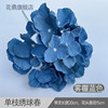 24 years of haze blue wedding decoration fake flower hotel photography flower wall flower arrangement welcome area