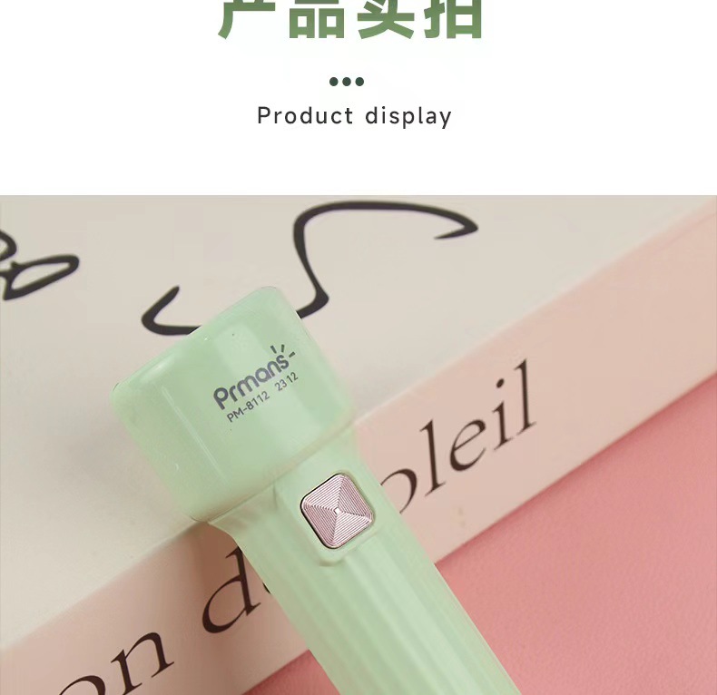 Mini Strong Light Flashlight with Long Battery Life, Rechargeable, Long-Range, Ultra-Bright, Suitable for Students, Outdoor, Dormitory, Home Use, Convenient and Portable