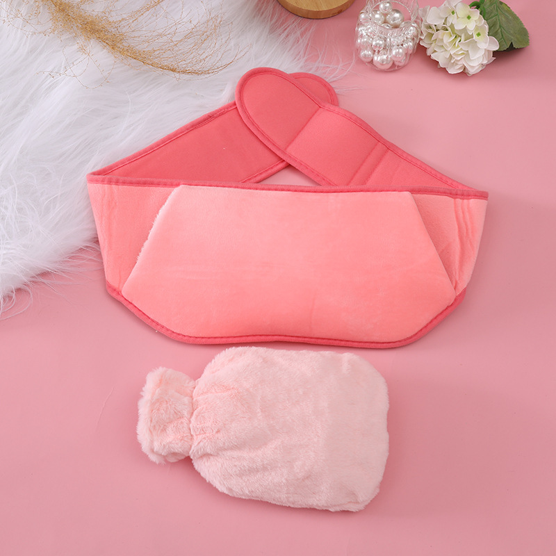 Waist support three-piece set, water-filled hot water bottle, waist warmer